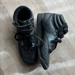Reebok Freestyle High Black Women's Shoes